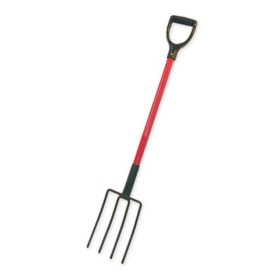 Bully Tools 92370 Spading Fork with Fiberglass D-Grip Handle   556541781